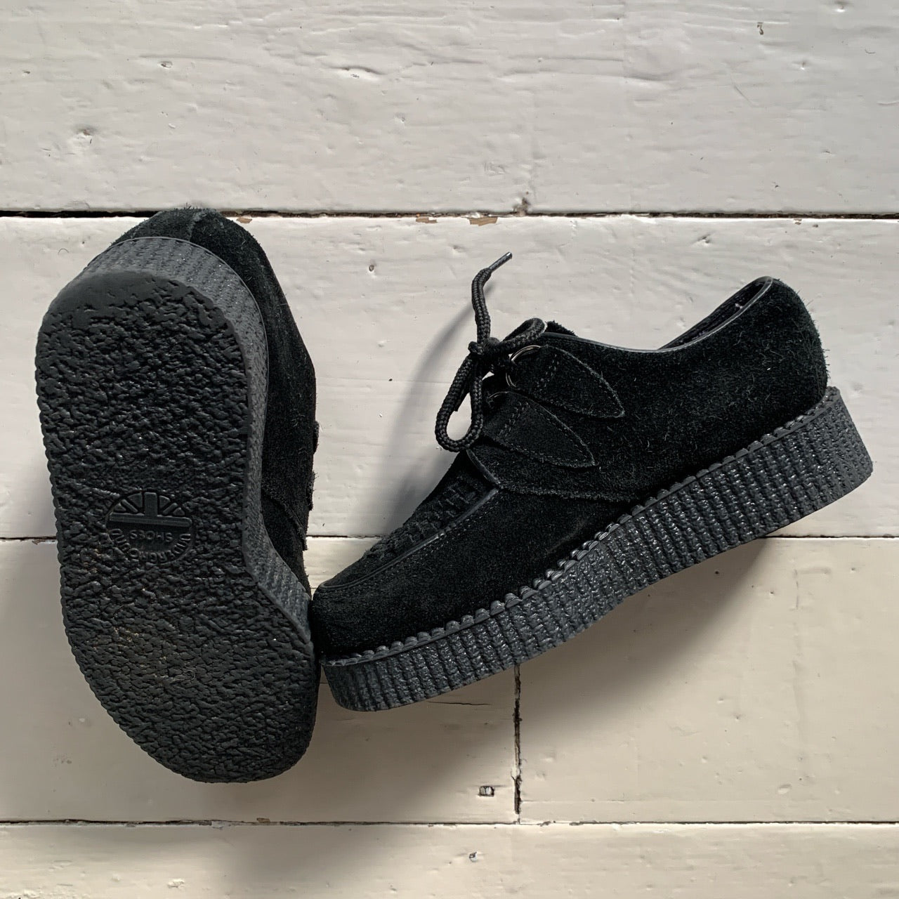 Underground Black Platform Creepers (UK 6)
