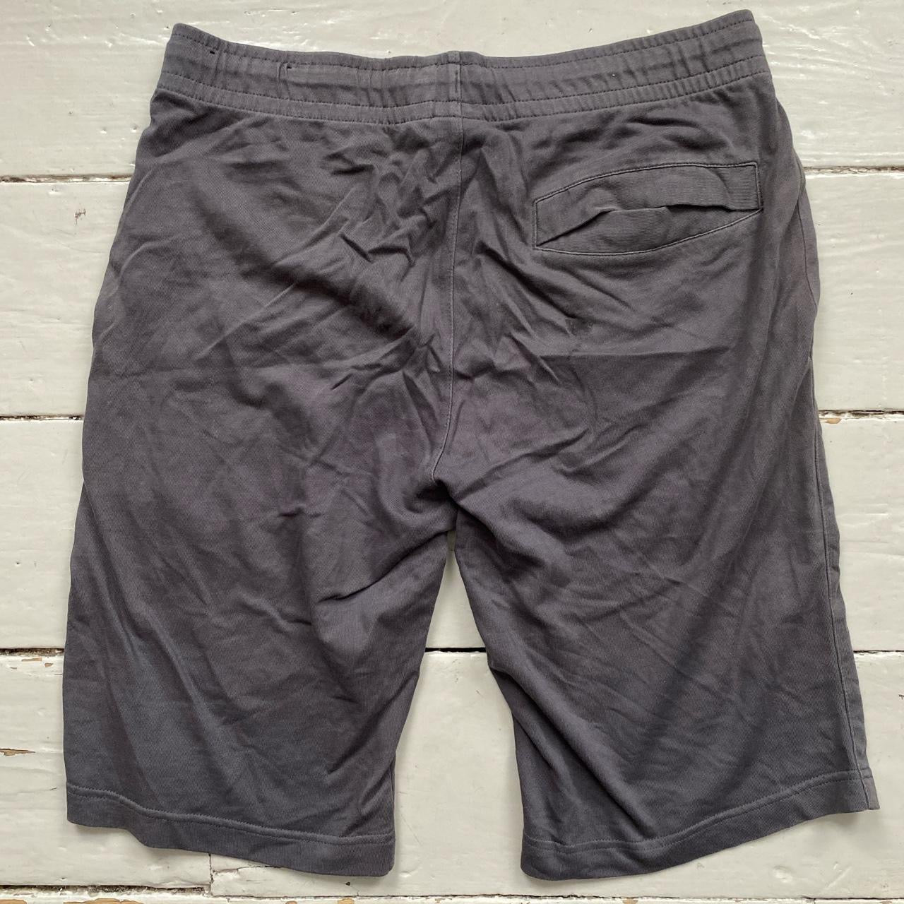 Nike Swoosh Grey Shorts (Small)