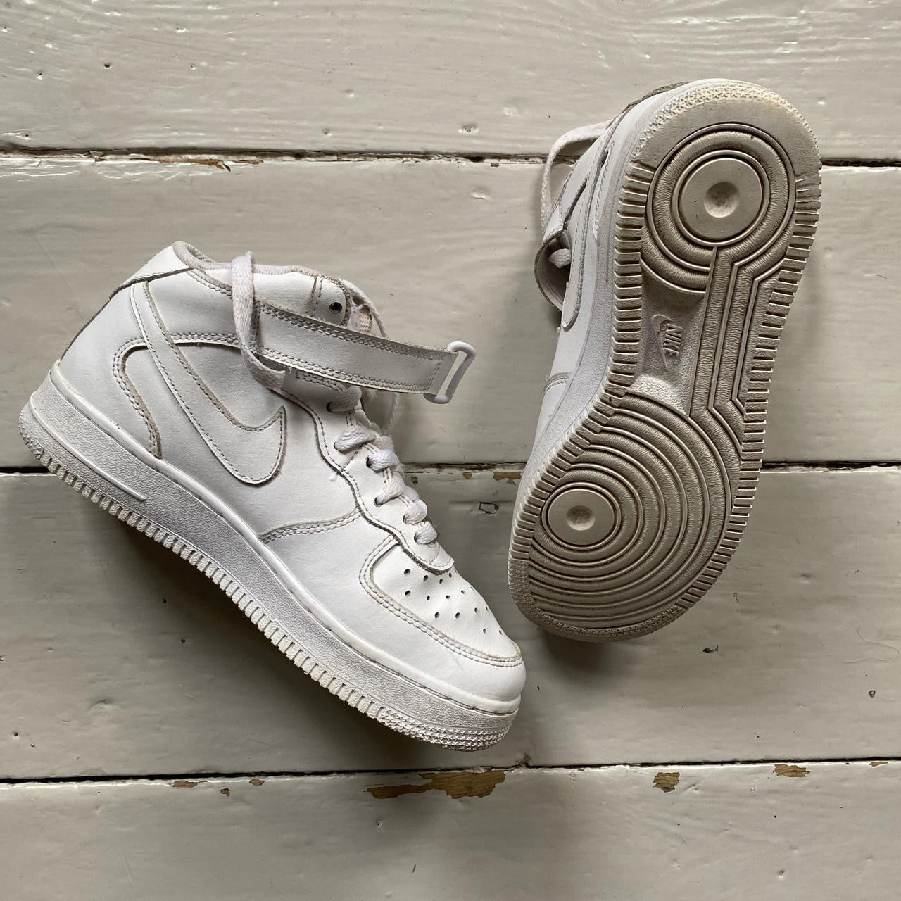 Nike Air Force 1 Mid White (UK 5)