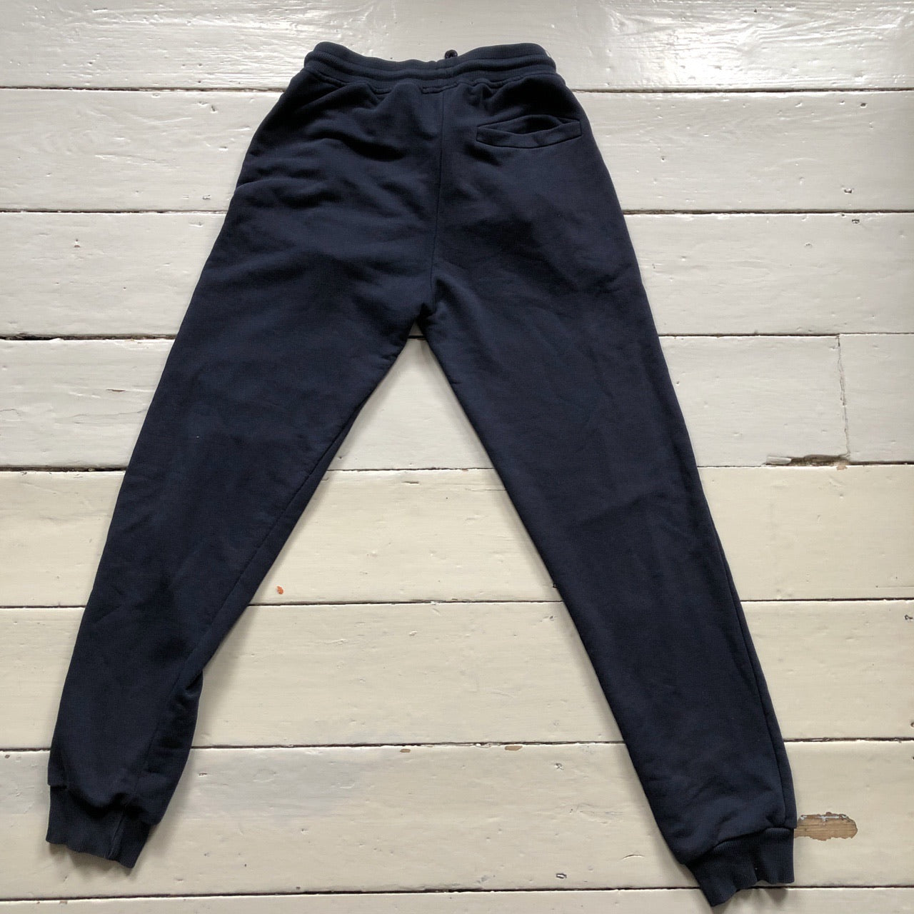 Armani Navy Slim Fit Joggers (Small)