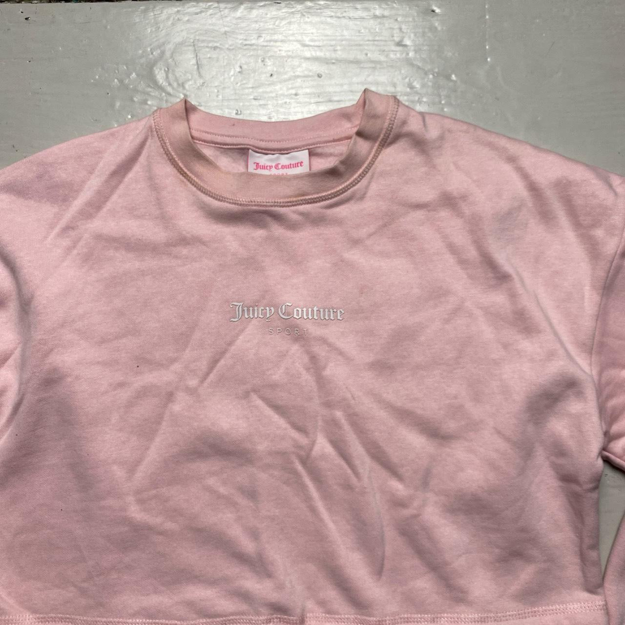 Juicy Couture Pink Crop Jumper (XS)