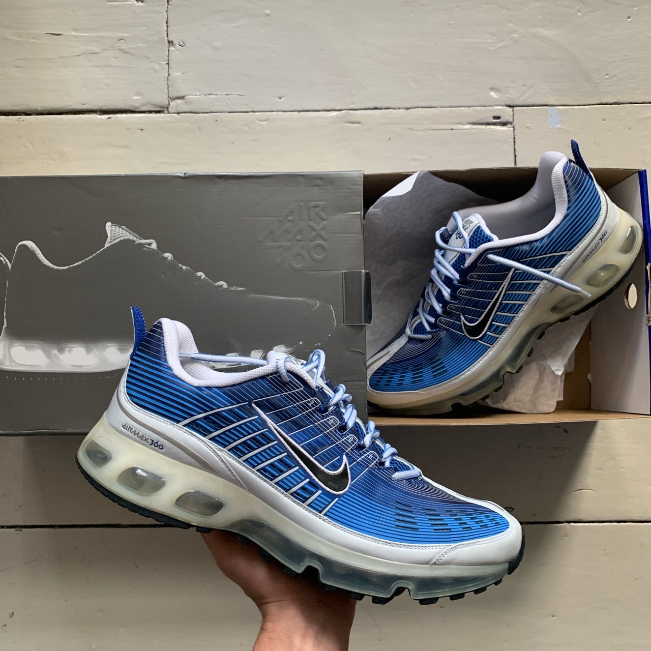 Nike Air Max 360 Blue Deadstock (UK 10.5)