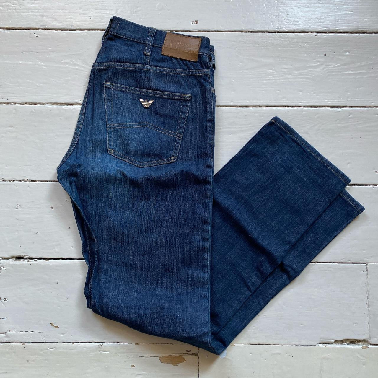 Armani Navy Denim Jeans (32/32)