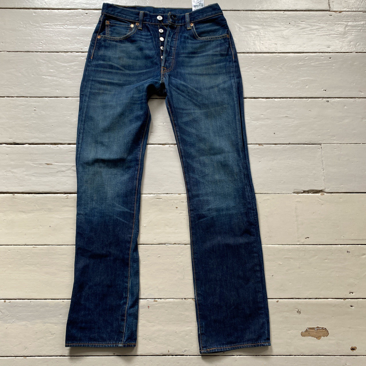 Levis 501 Navy Jeans (32/34)