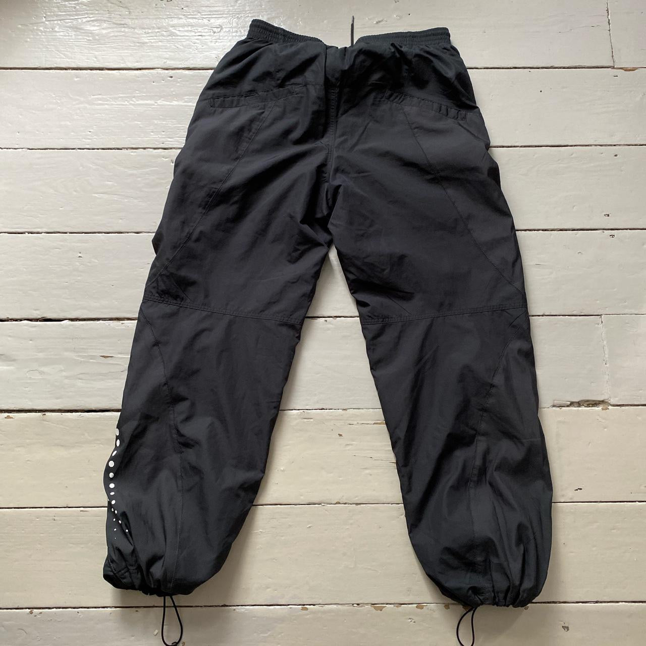 Nike Vintage Air Charcoal Shell Bottoms (Large)