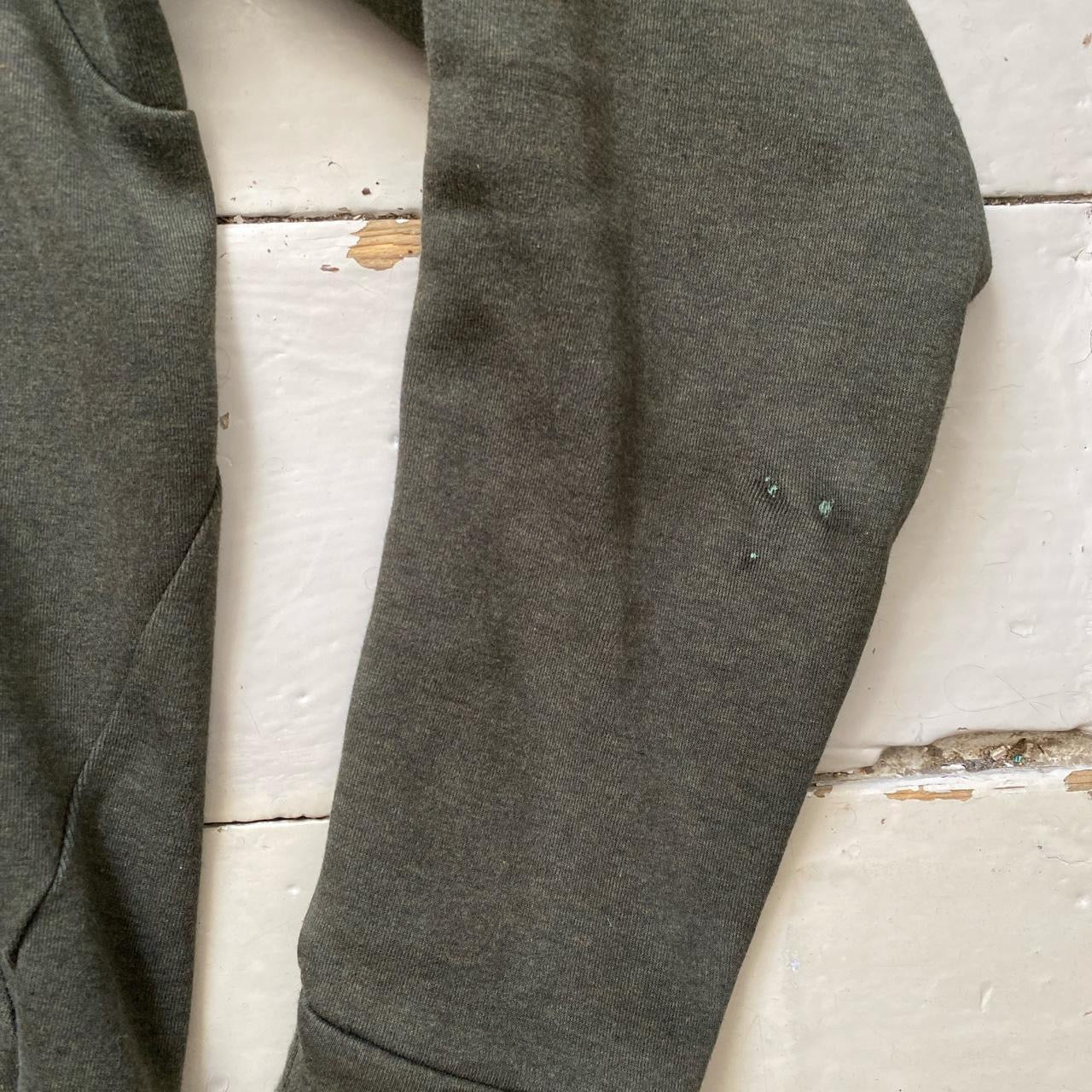 Nike Tech Fleece Khaki Hoodie (Large)