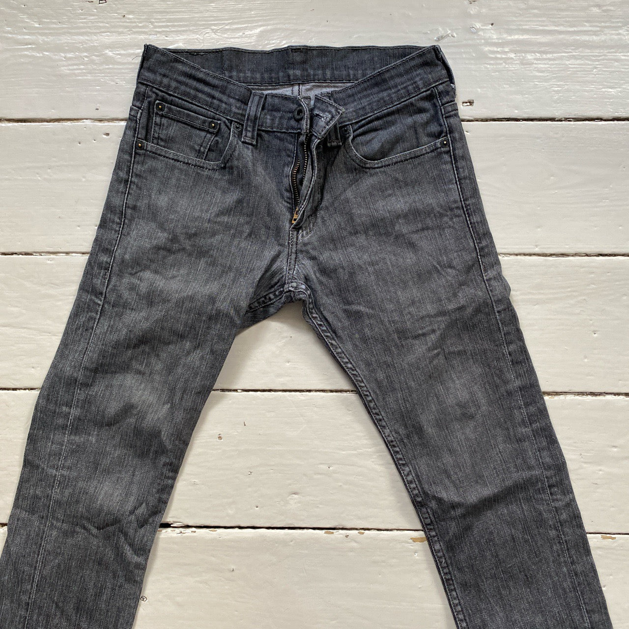 Levis 511 Charcoal Slim Jeans (30/32)