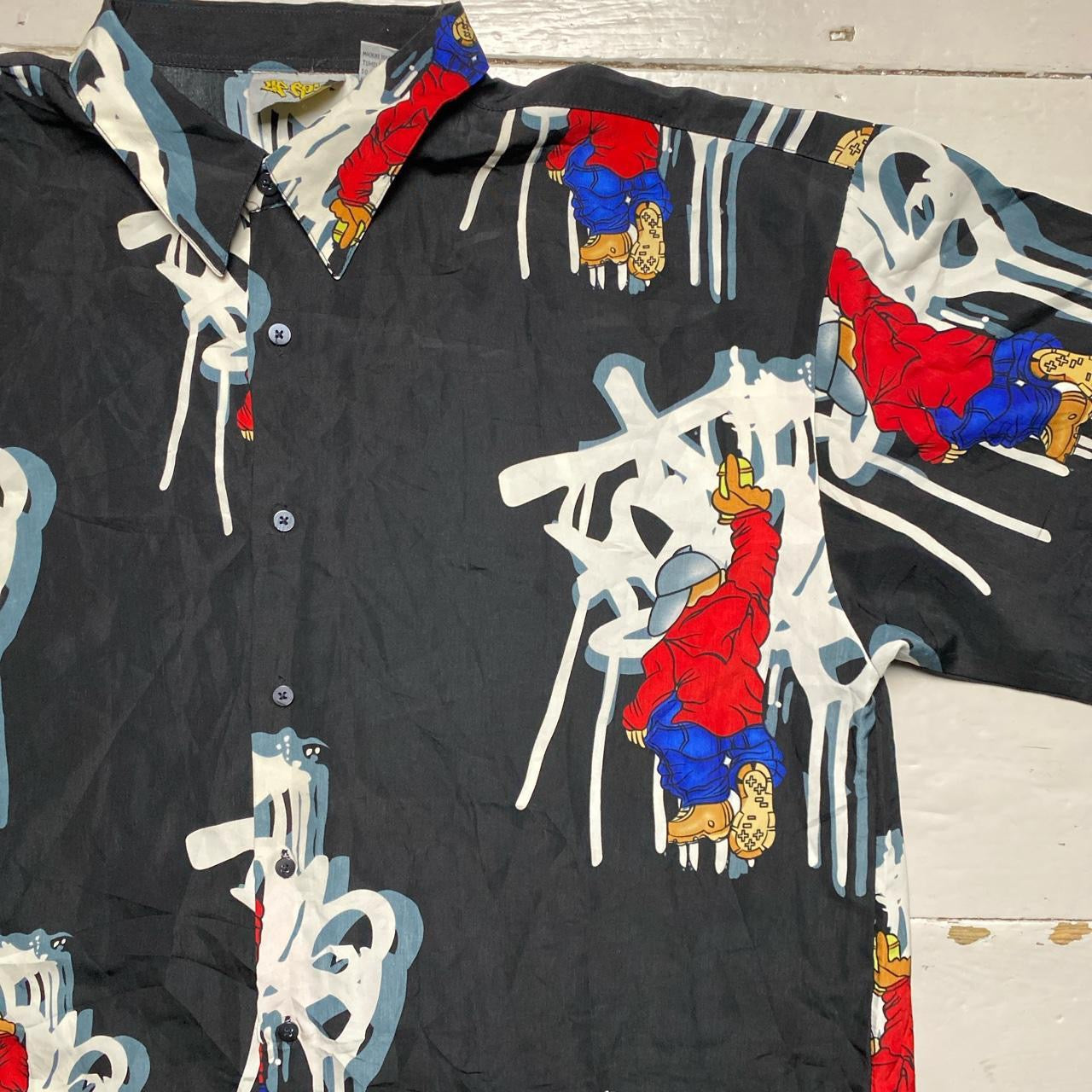 Up Rol Vintage Graffiti Shirt (XXL)