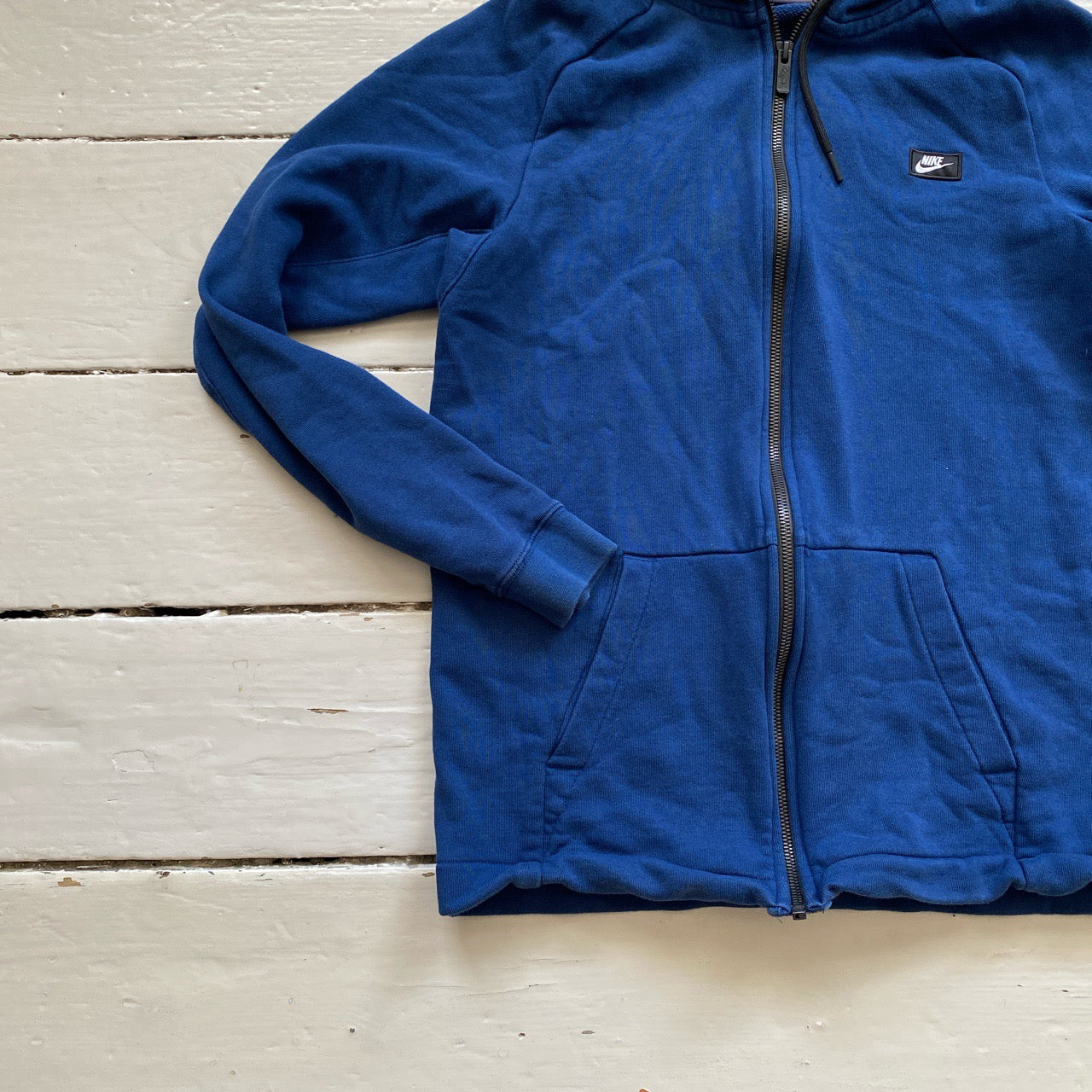 Nike Box Logo Zip up Hoodie (Medium)