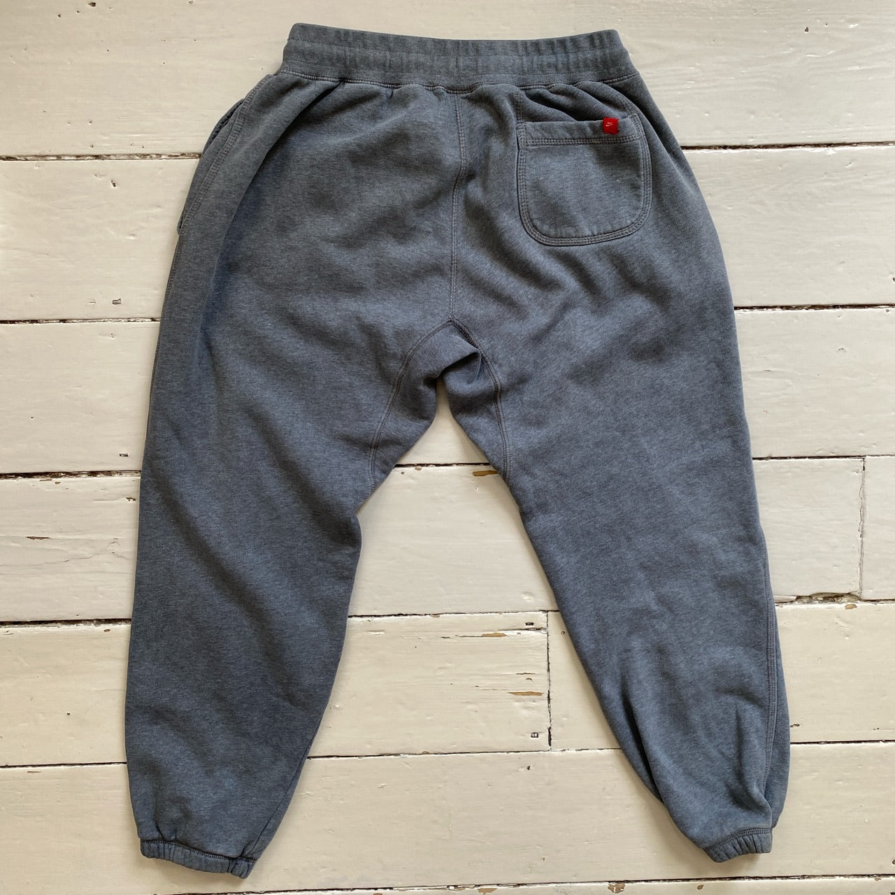 Nike Swoosh Grey Joggers (Small)