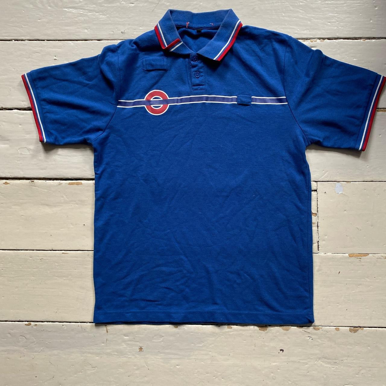Utility Workwear Blue Polo (S)
