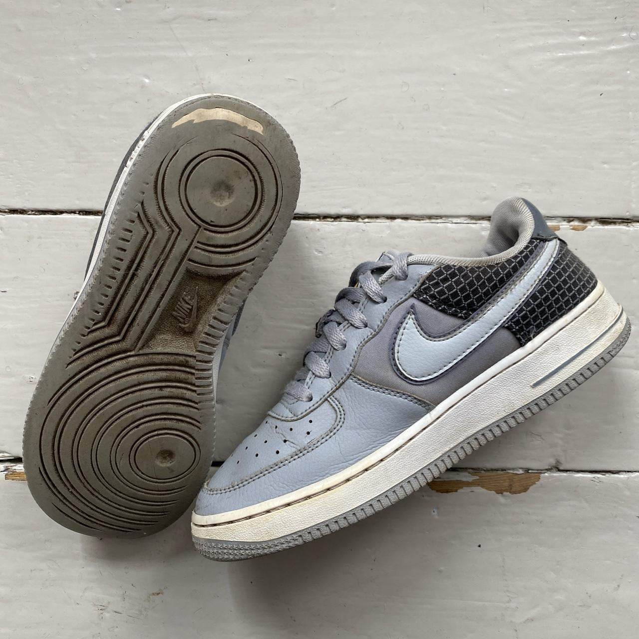 Nike Air Force 1 Grey and White (UK 5)