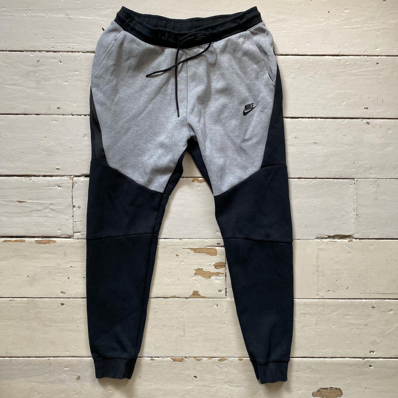 Nike Tech Fleece Grey and Black (Medium)