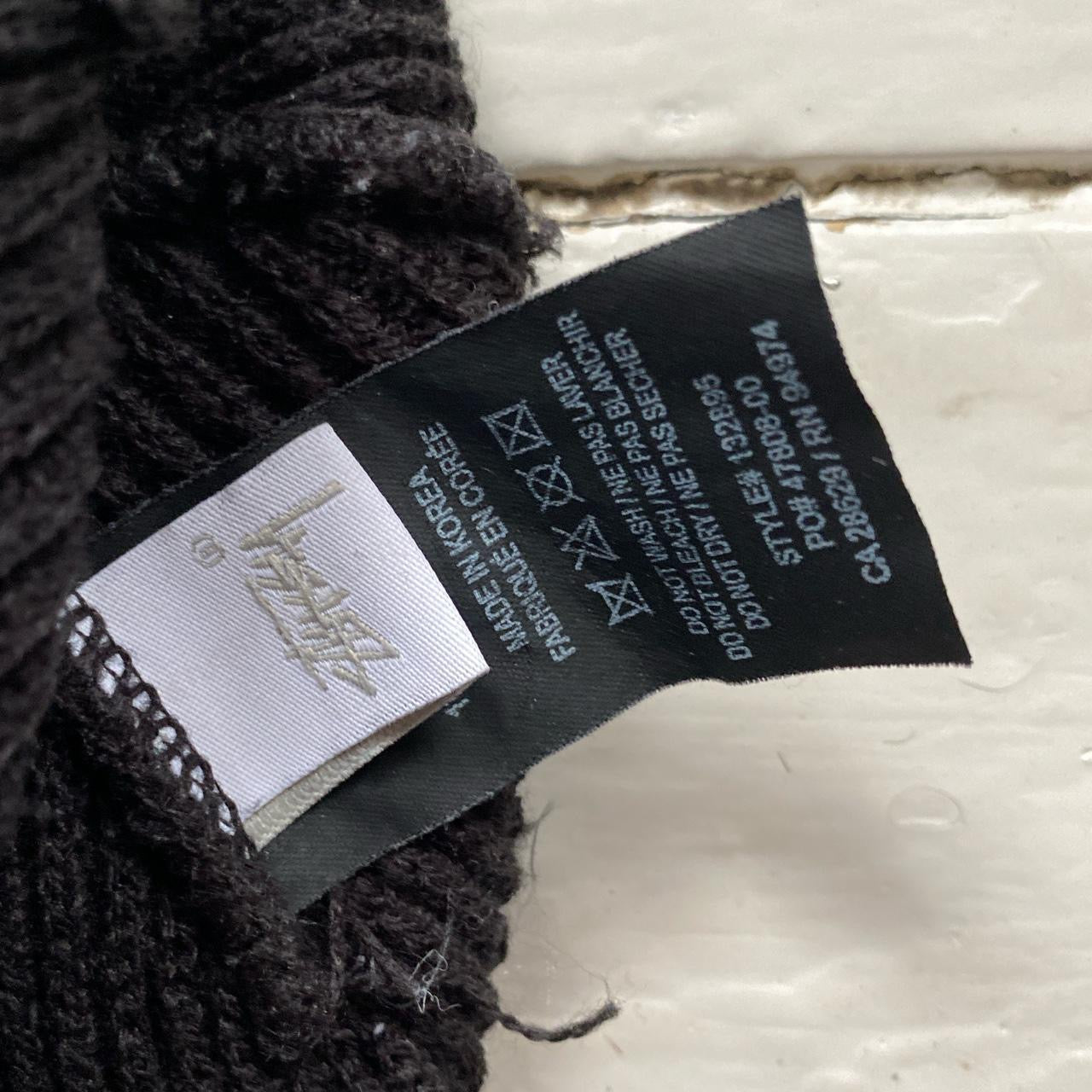Stussy Black Beanie Hat