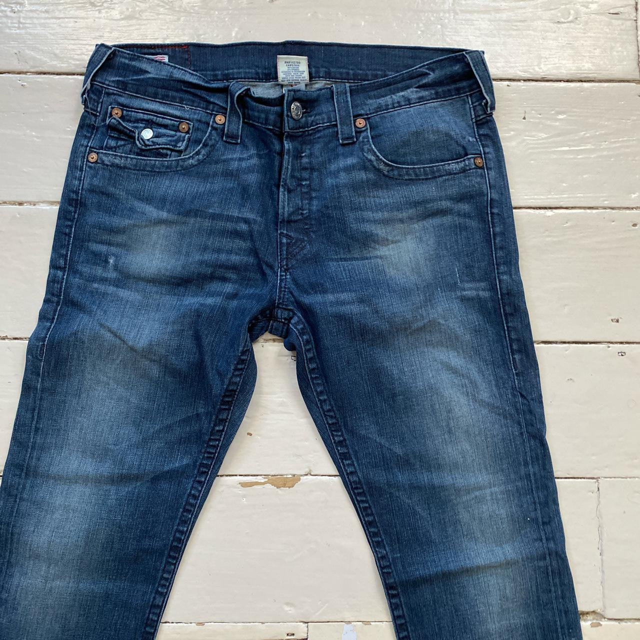 True Religion Zach Navy Jeans (36/33)