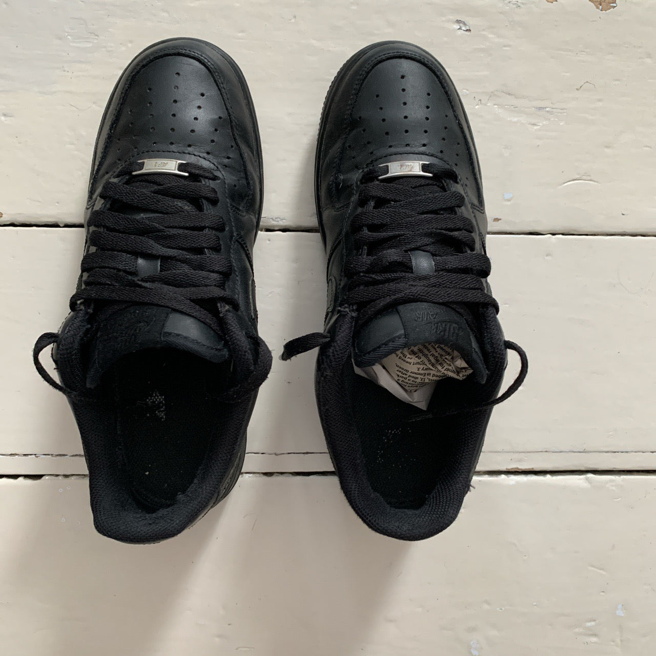 Nike Air Force 1 Black (UK 7)