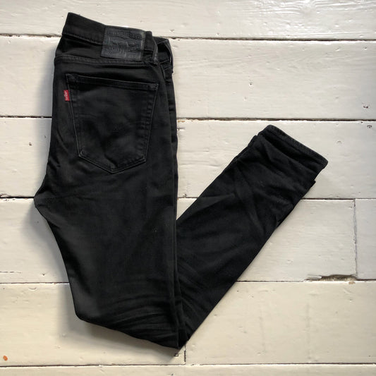 Levis Jet Black 519 Slim Jeans (32/30)