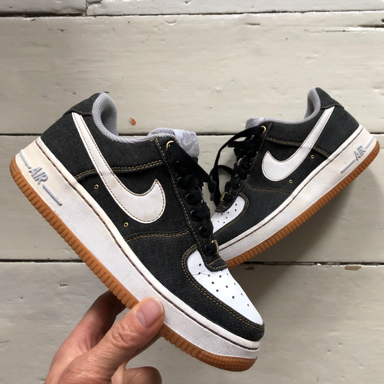 Nike Air Force 1 Denim (UK 4)
