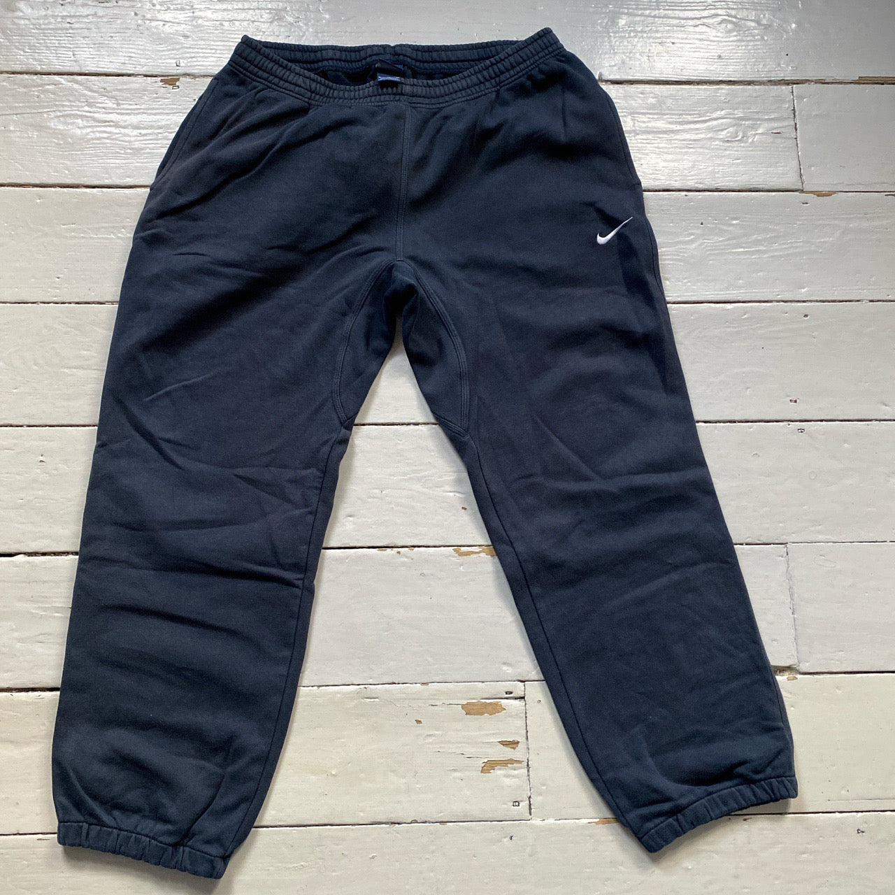 Nike Swoosh Navy Joggers (XL)