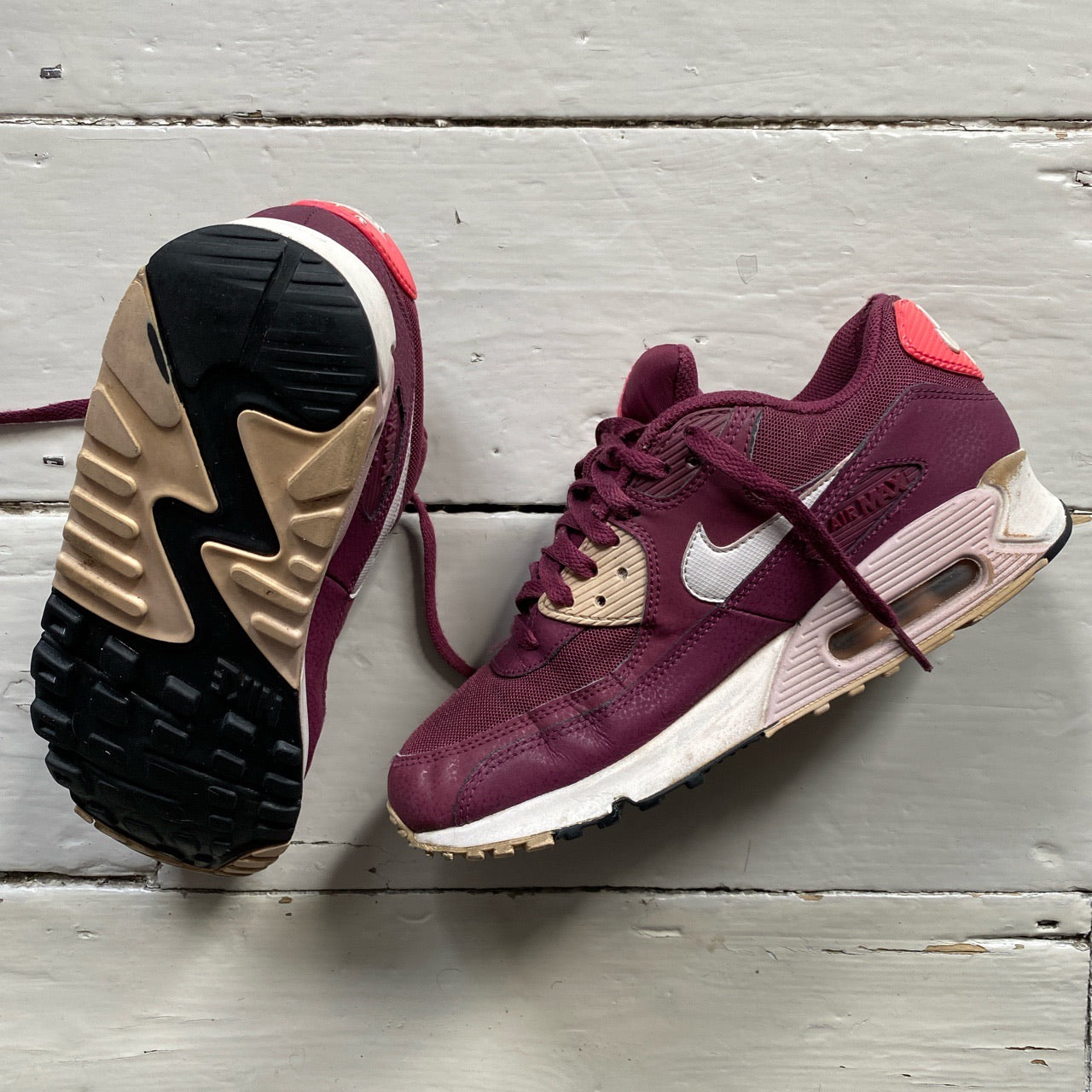 Nike Air Max 90 Burgundy (UK 6)