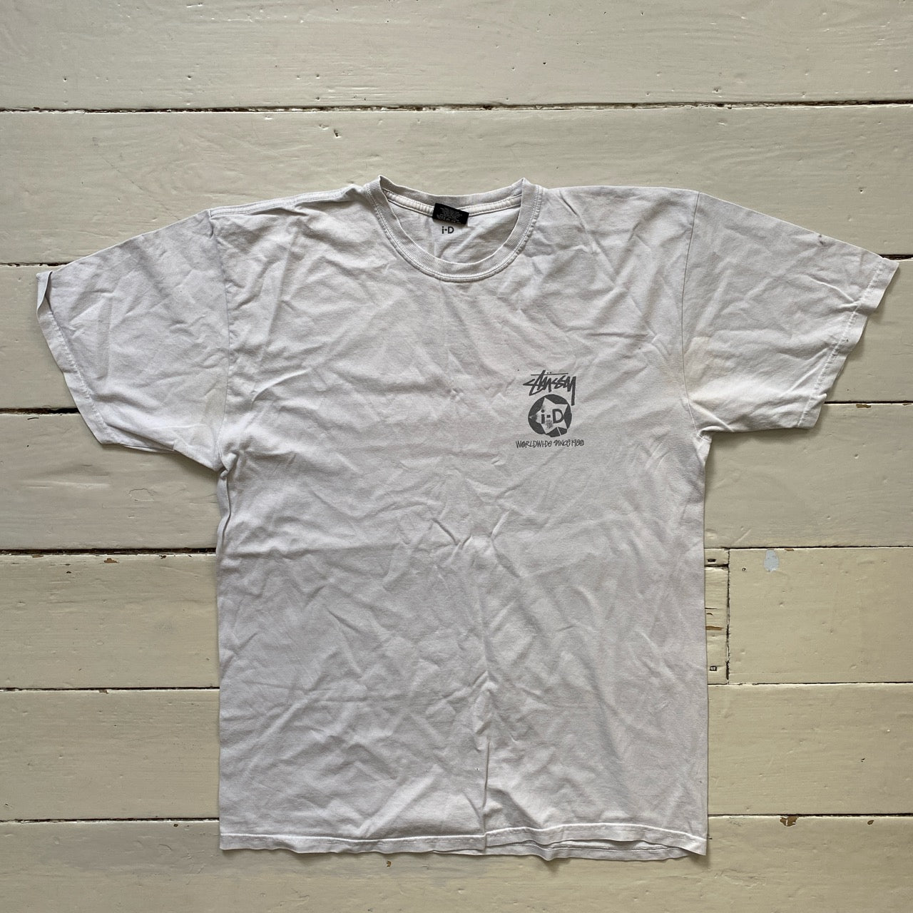 Stussy ID Magazine T-Shirt (Large)