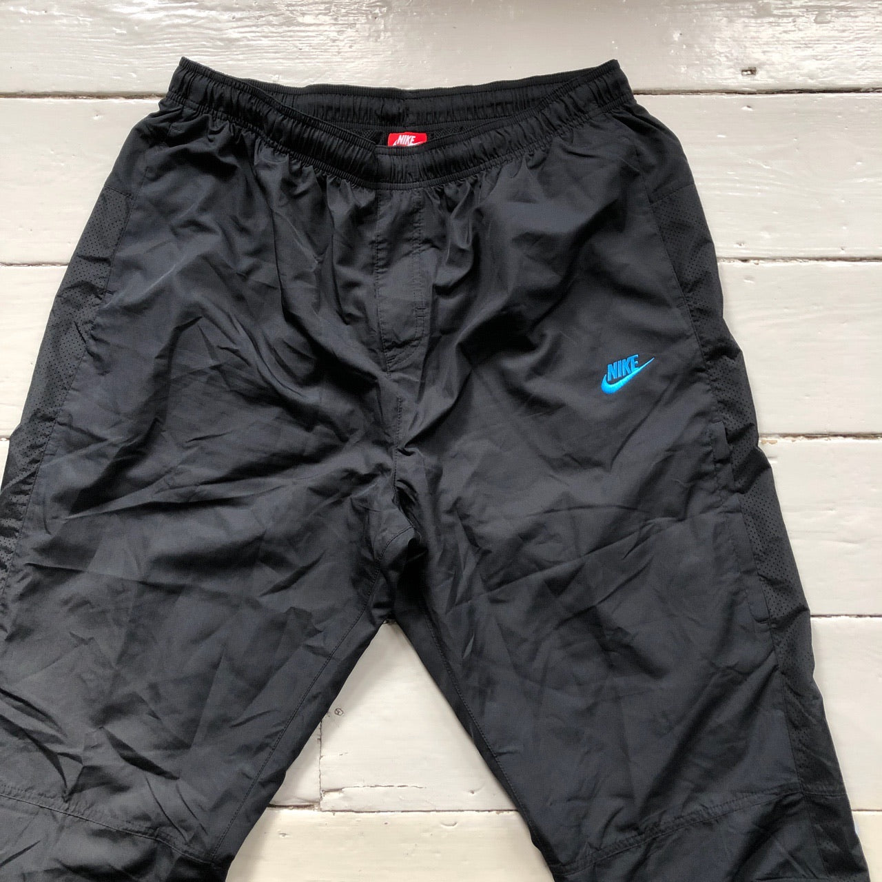 Nike Swoosh Black Shell Bottoms (XXL)
