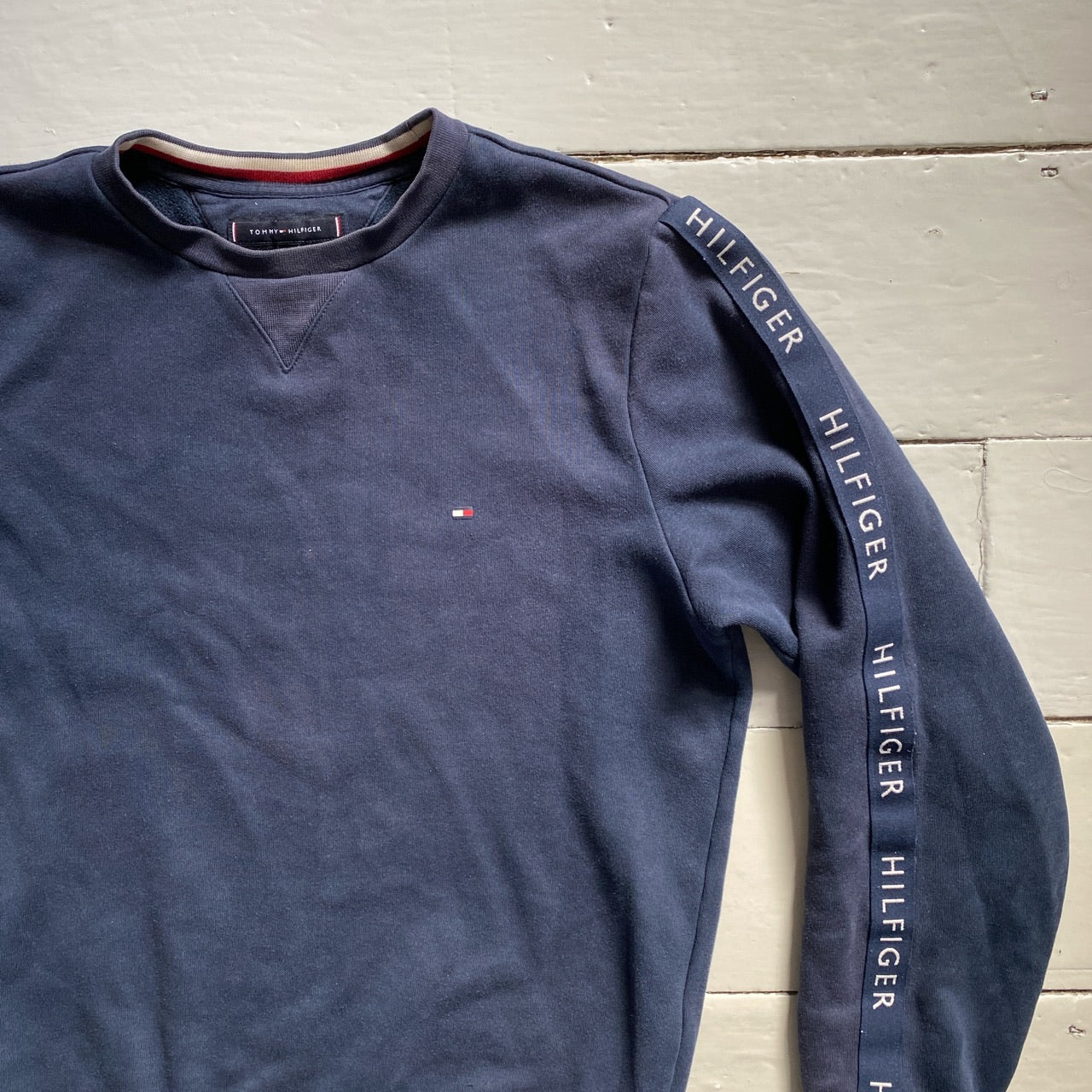 Tommy Hilfiger Tape Repeat Jumper (Small)