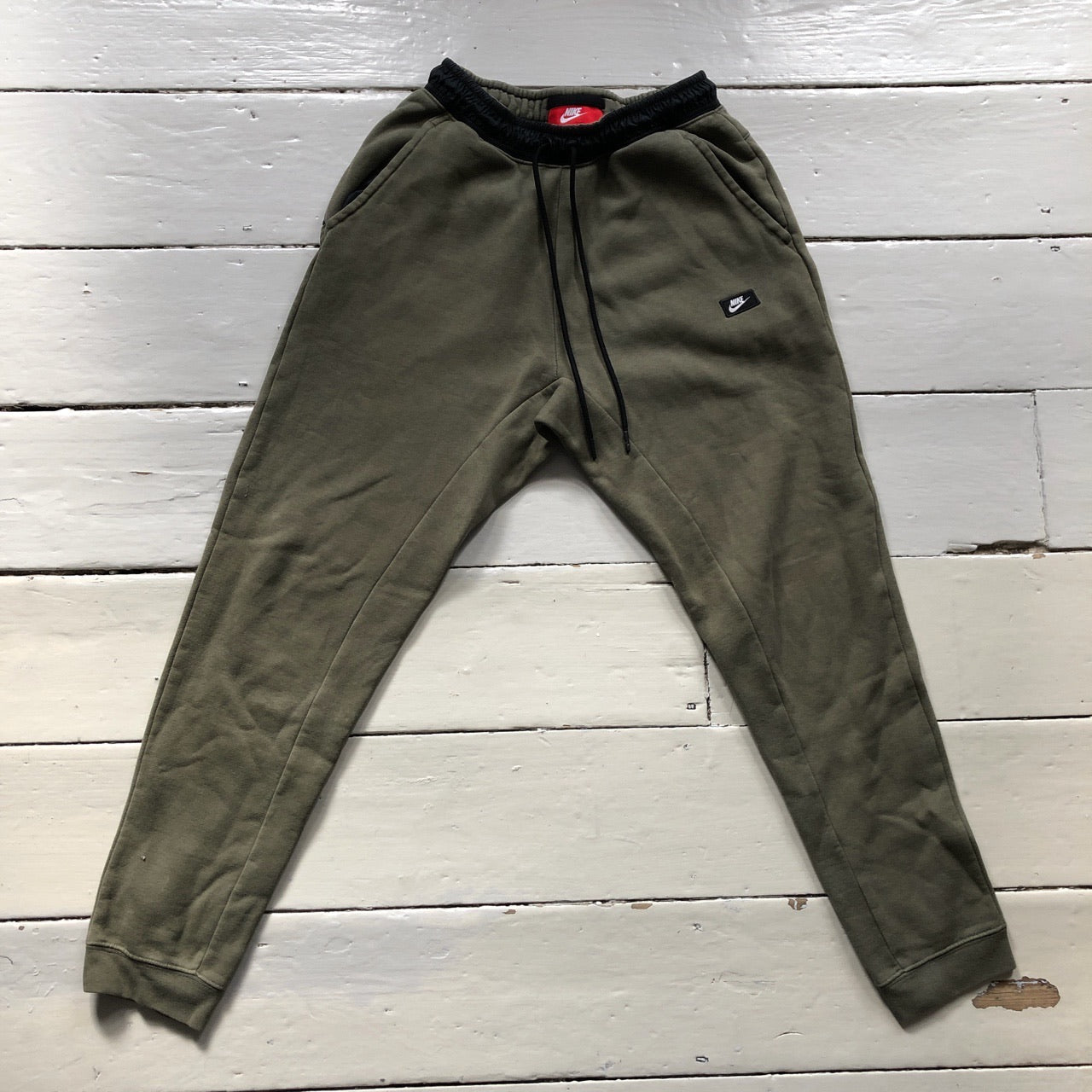 Nike Box Logo Olive Tracksuit (Small)