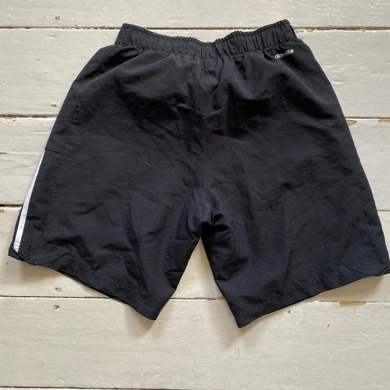 Adidas Black Shell Shorts (Small)