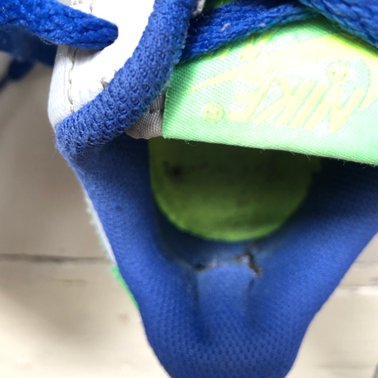 Nike Air Force 1 Blue Green White (UK 5)