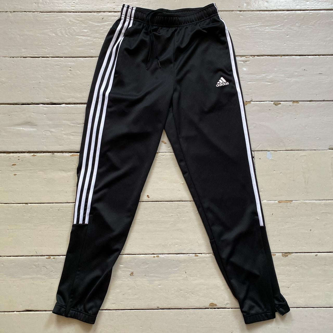 Adidas Black Joggers (Small)