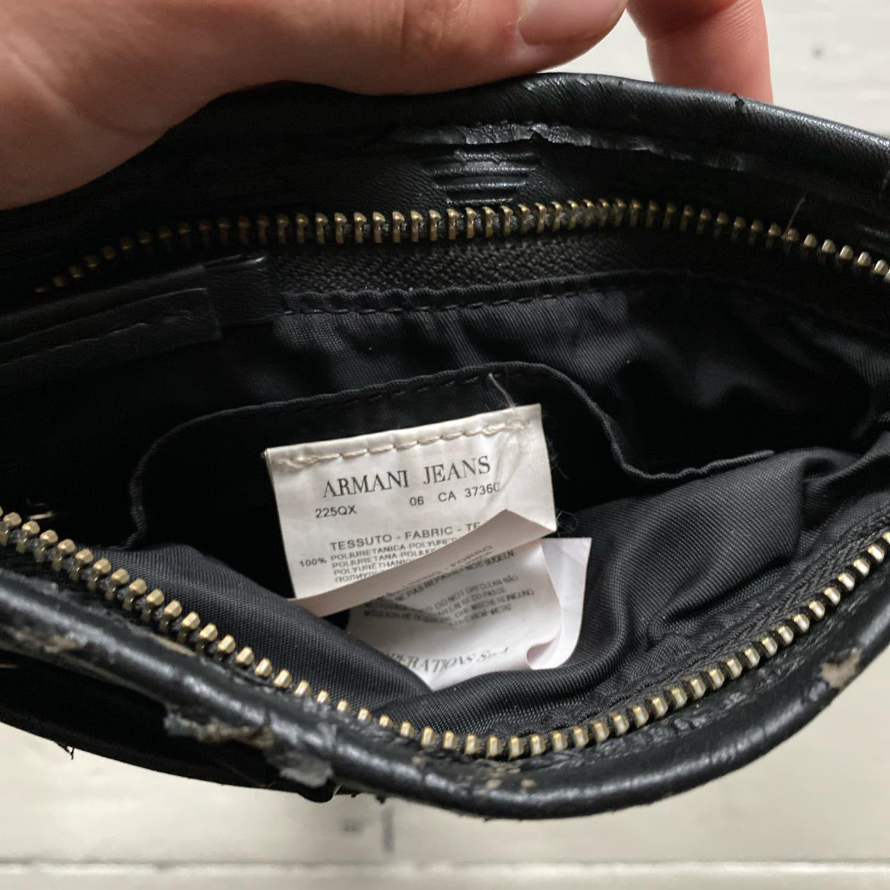 Armani Jeans AJ Monogram Pouch