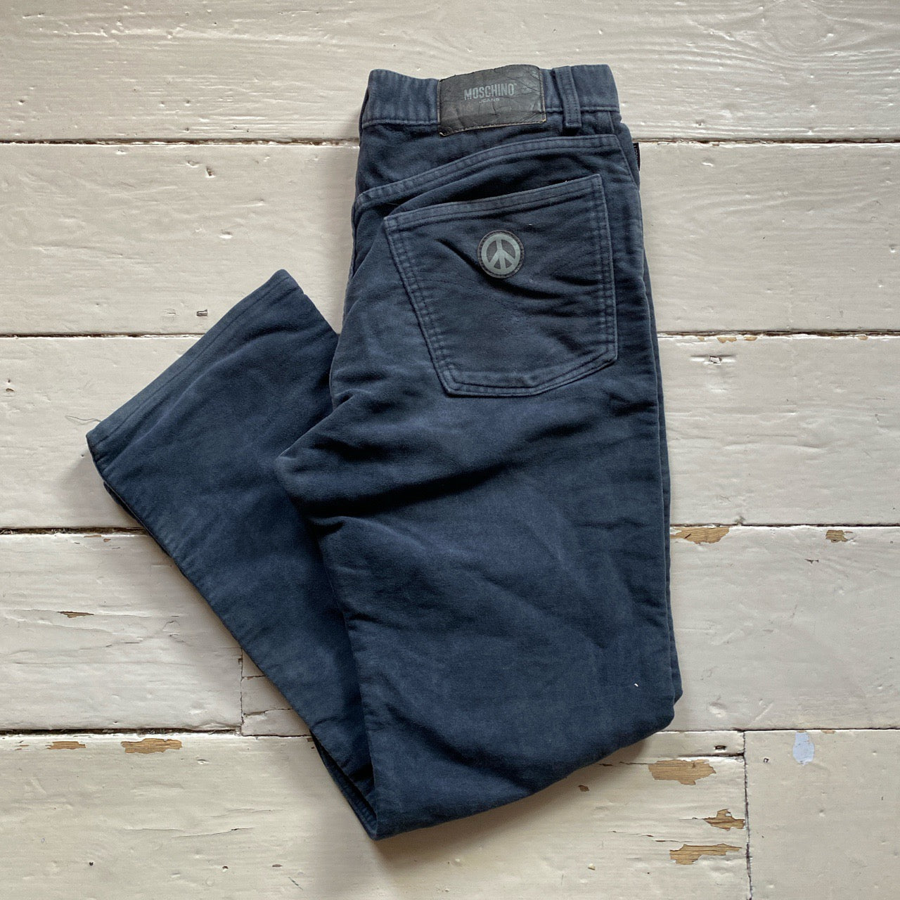 Moschino Vintage Velour Jeans (32/28)