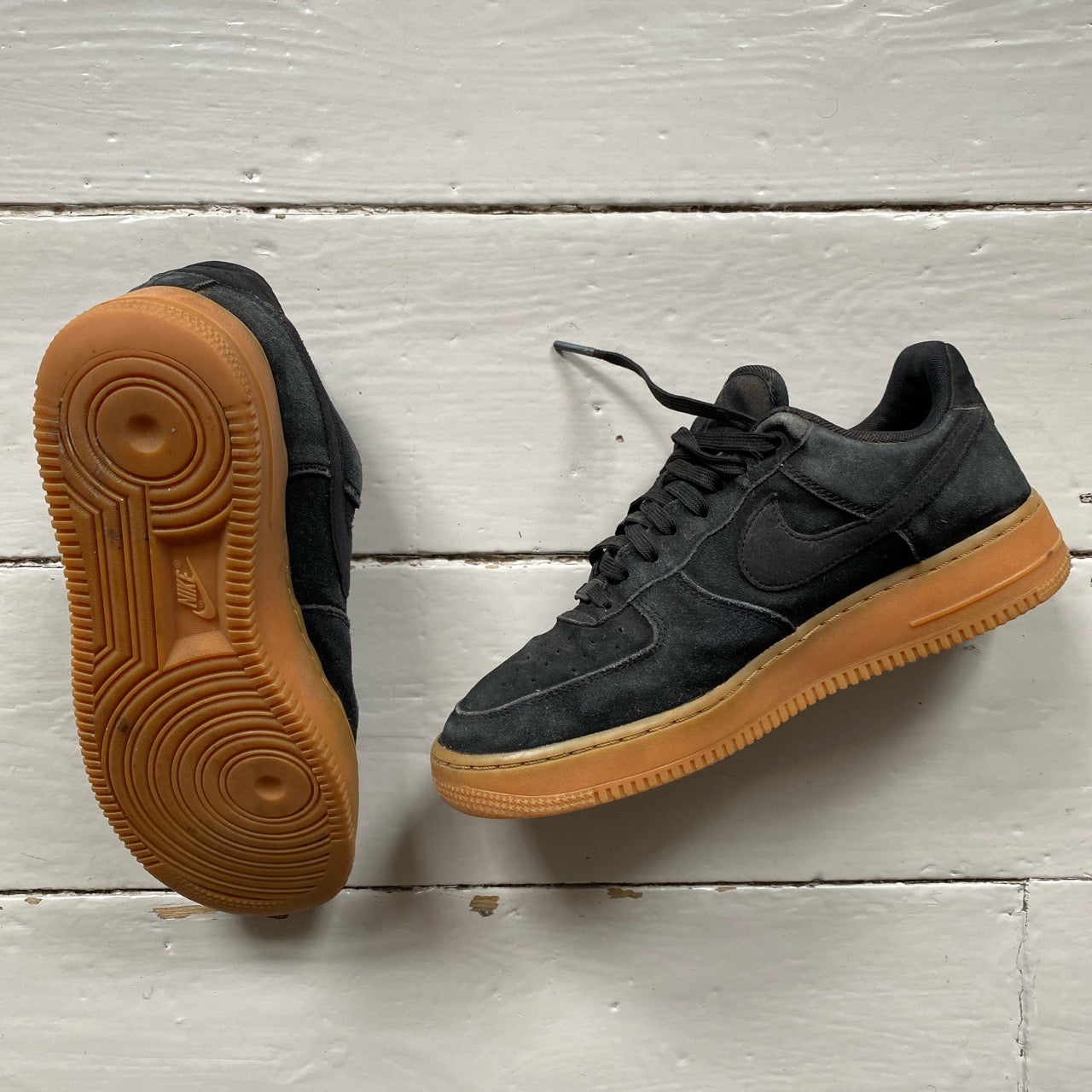 Nike Air Force 1 Grey Suede (UK 7)