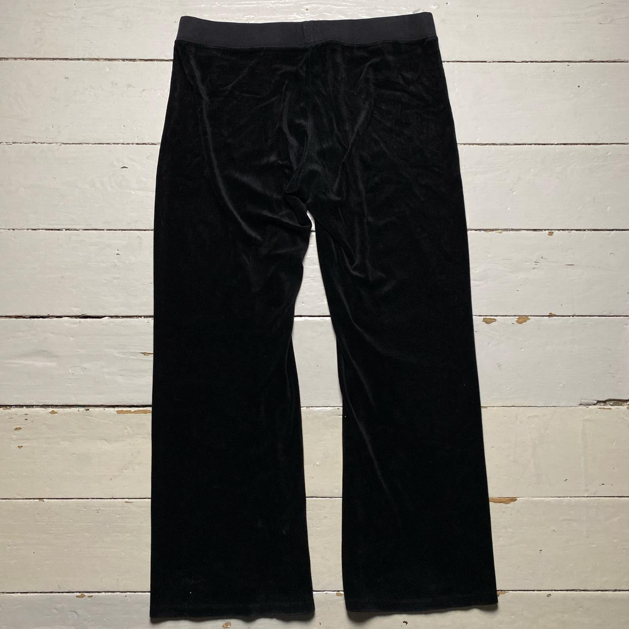 Juicy Couture Velour Black Tracksuit (XL)