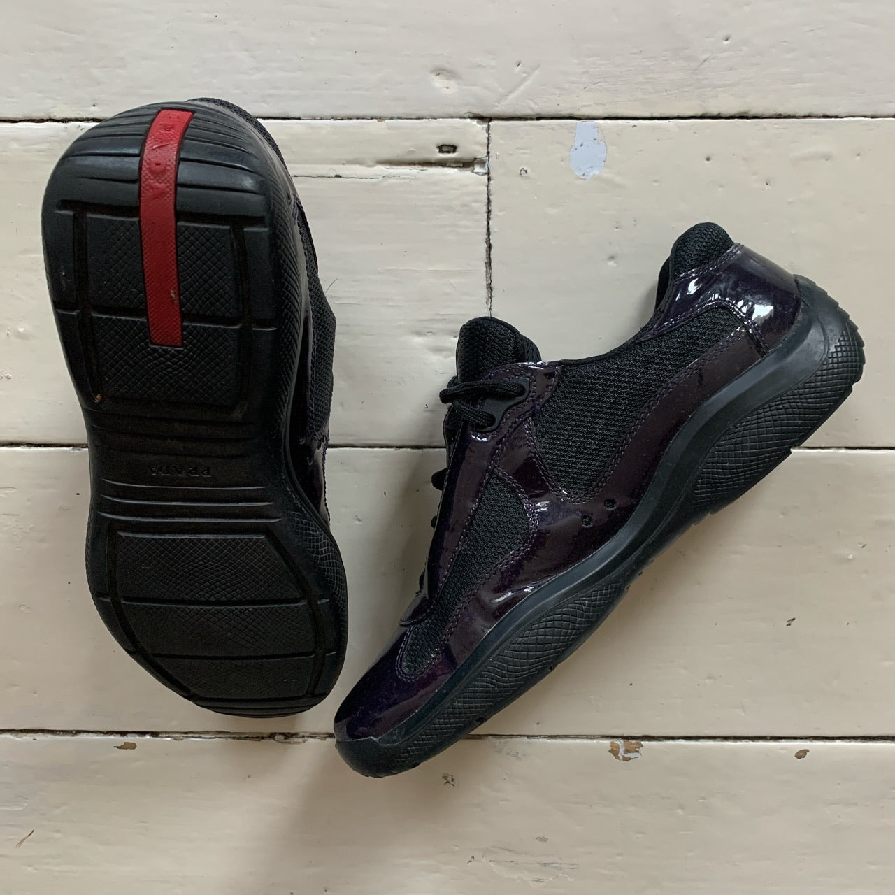 Prada Americas Cup Purple Patent (UK 7.5)