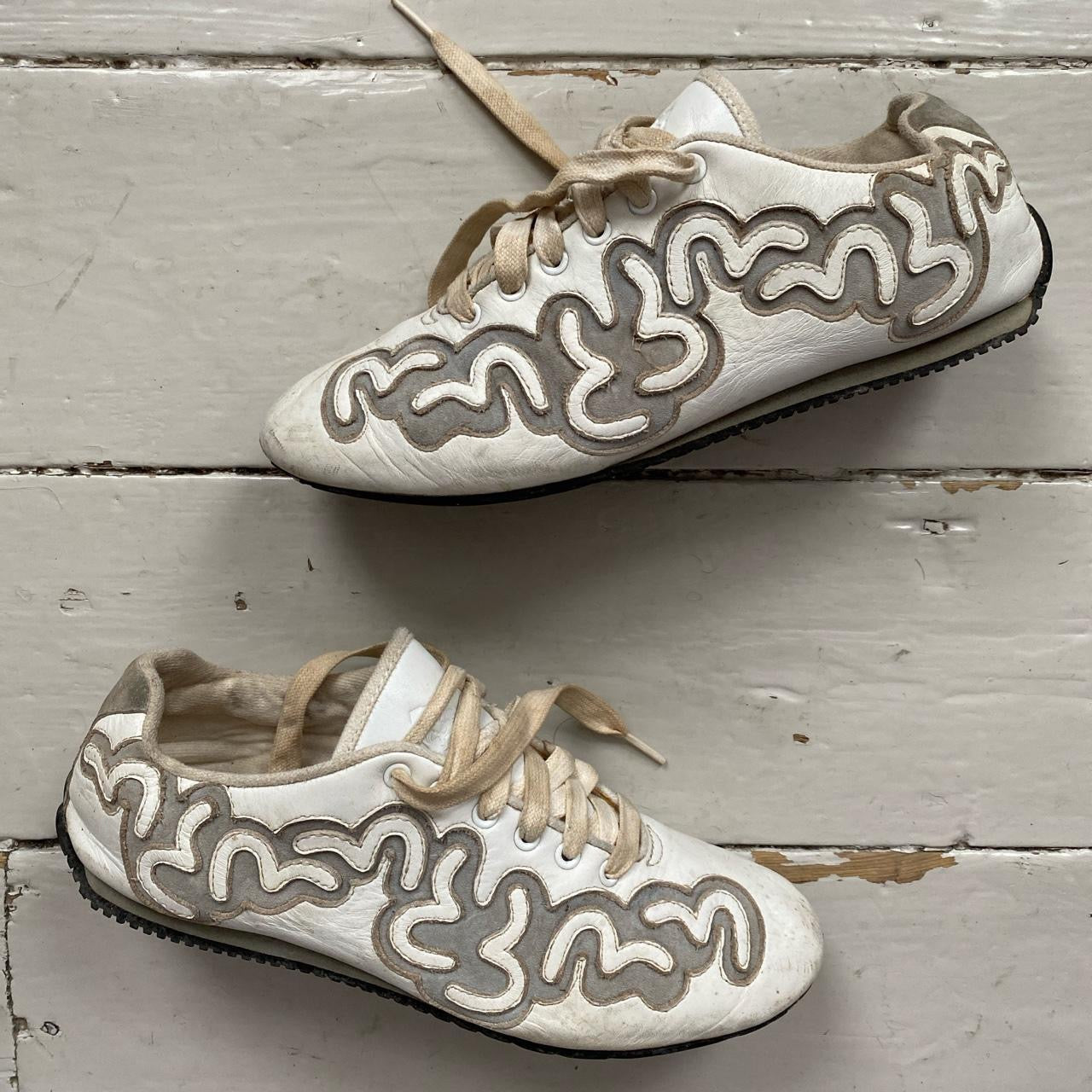 Evisu Vintage Daicock Trainers (UK 8)