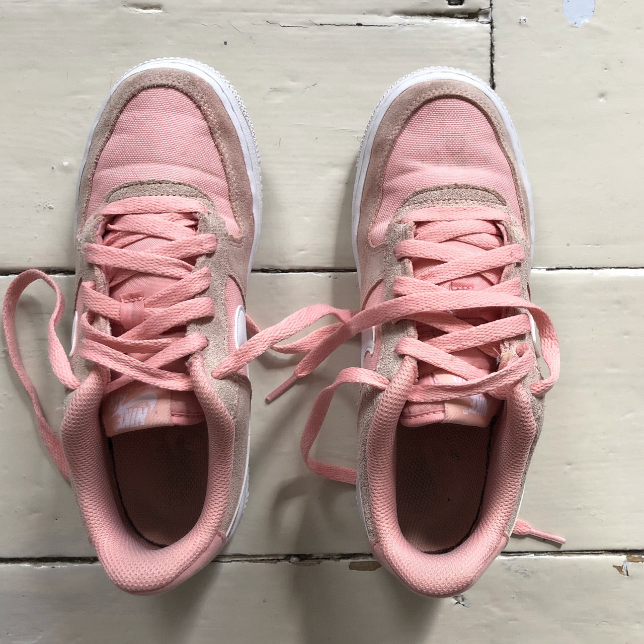 Nike Air Force 1 Pink Suede (UK 4)