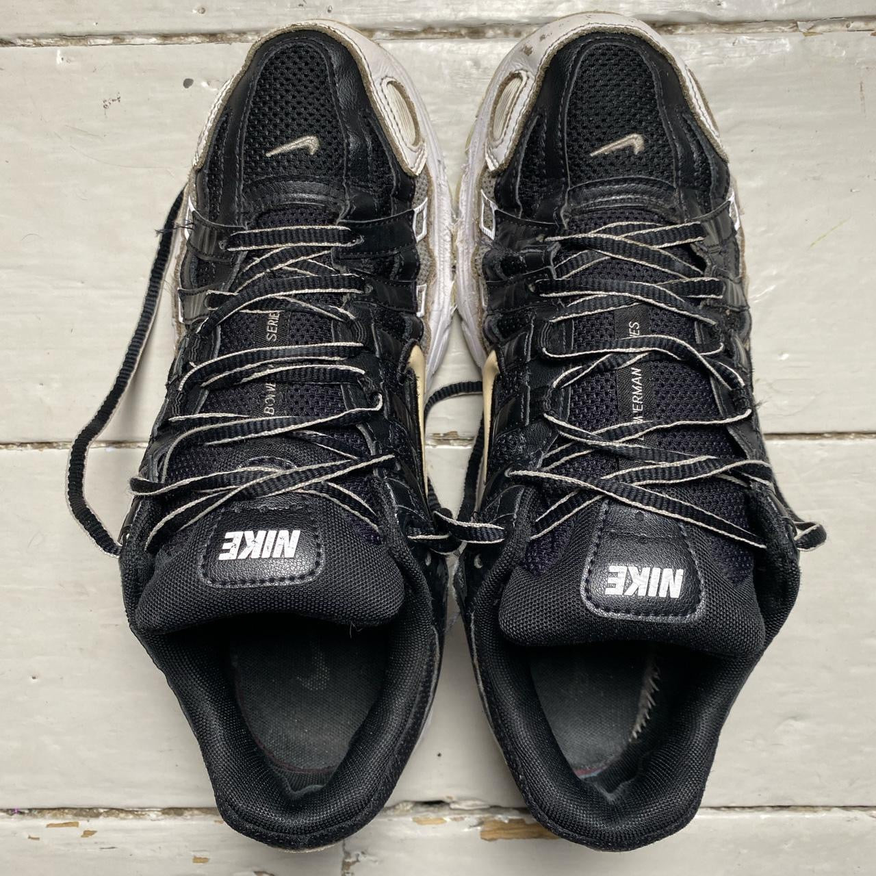 Nike P-6000 Black and White Womens (UK 7)