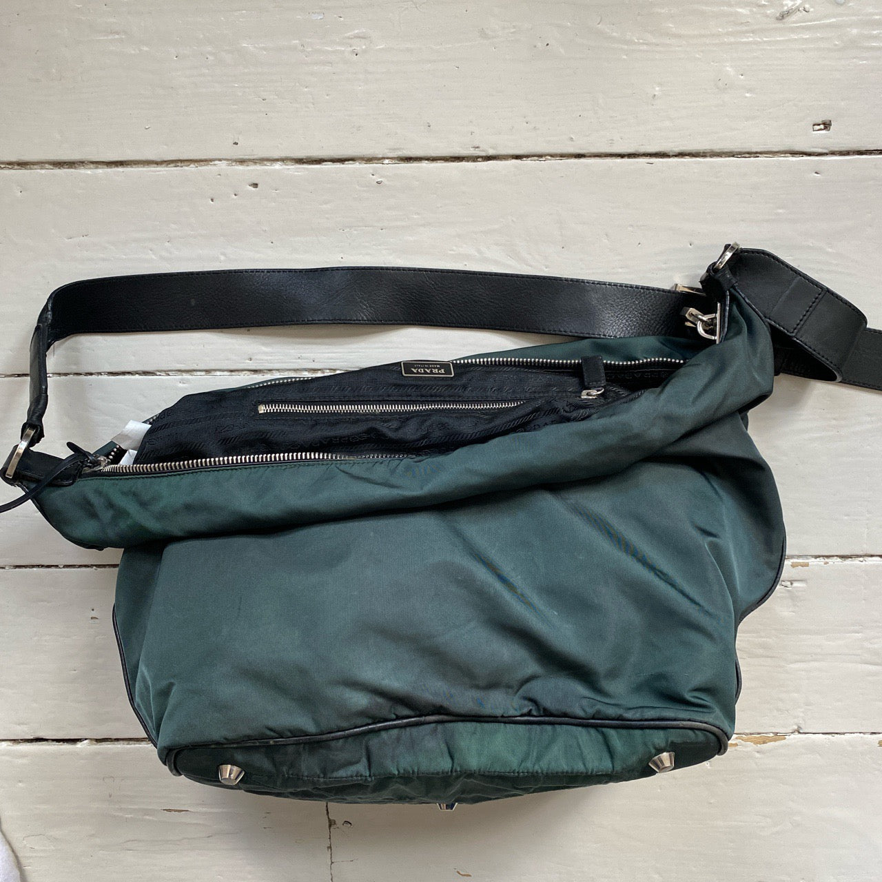 Prada Milano Vintage Big Cross Body Bag