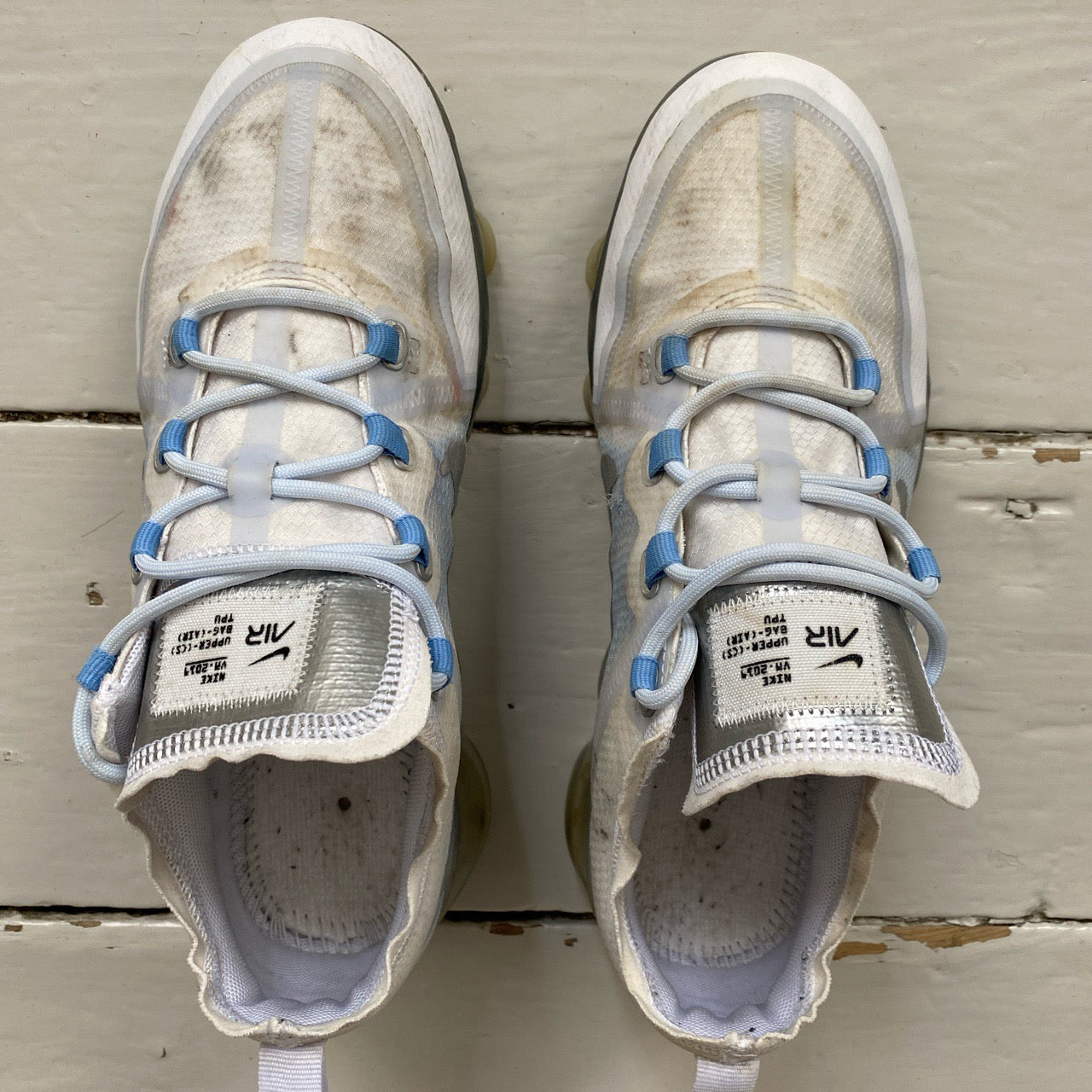 Nike Vapormax 2019 White Blue (UK 5.5)