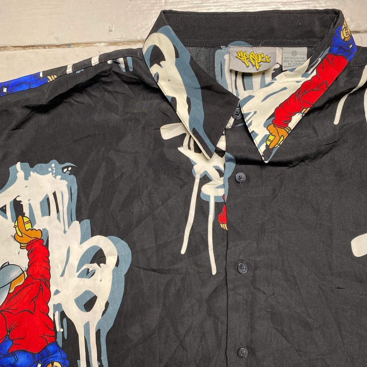 Up Rol Vintage Graffiti Shirt (XXL)