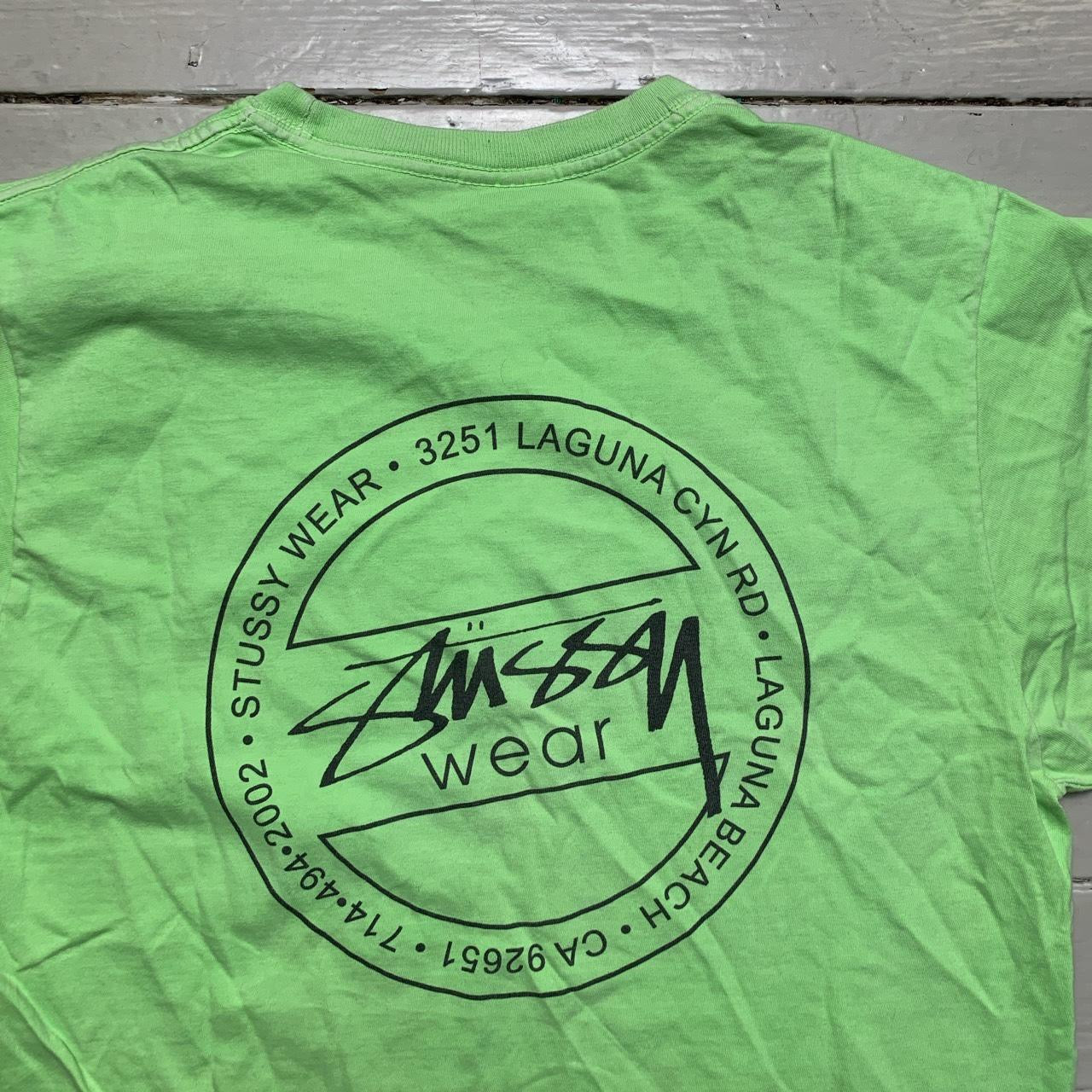 Stussy Wear Pastel Green T Shirt (Small)