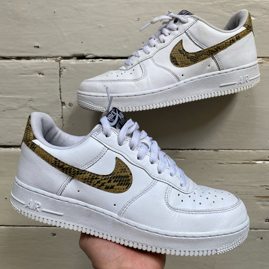 Nike Air Force 1 Ivory Snake (UK 7.5)