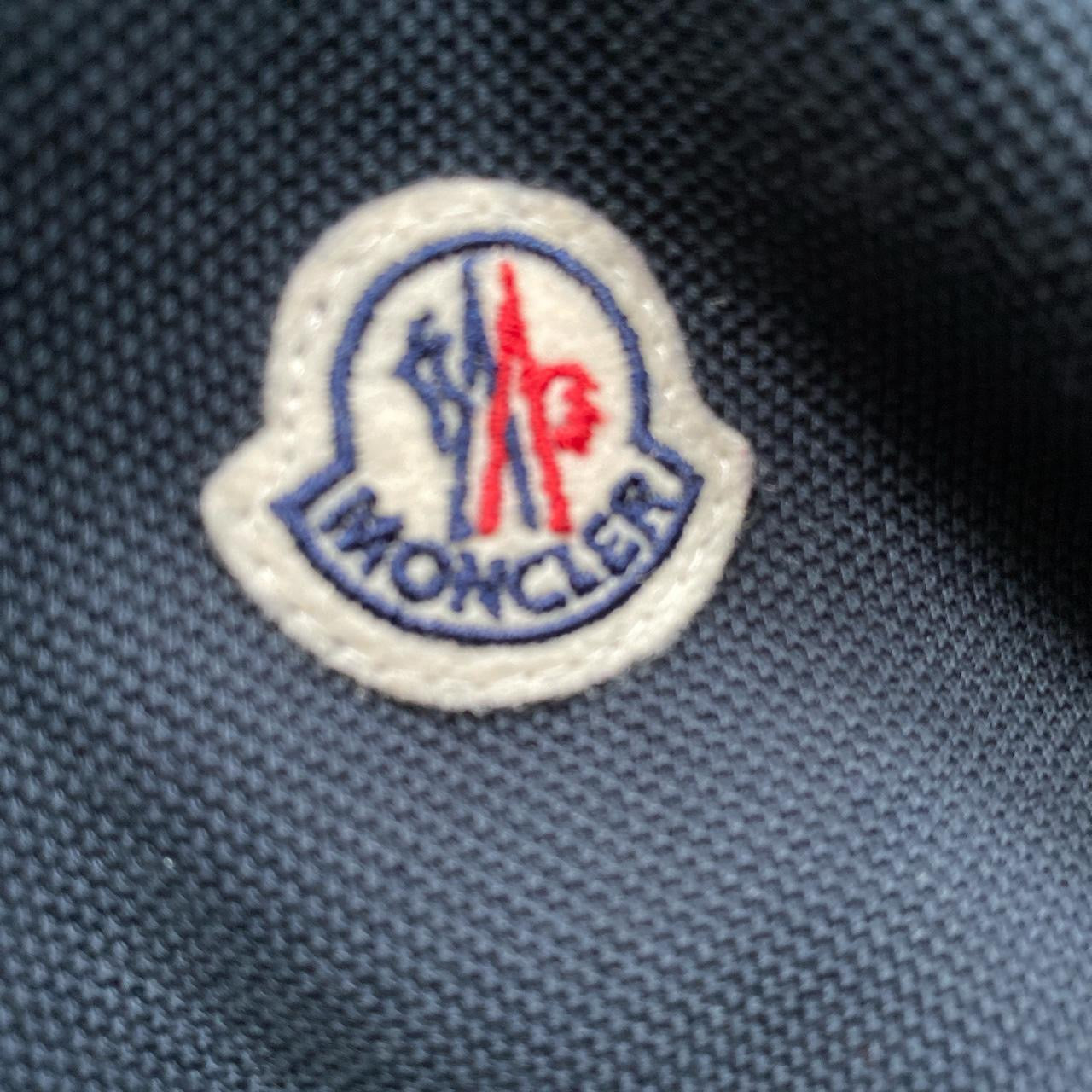 Moncler Long Sleeve Polo (Medium)