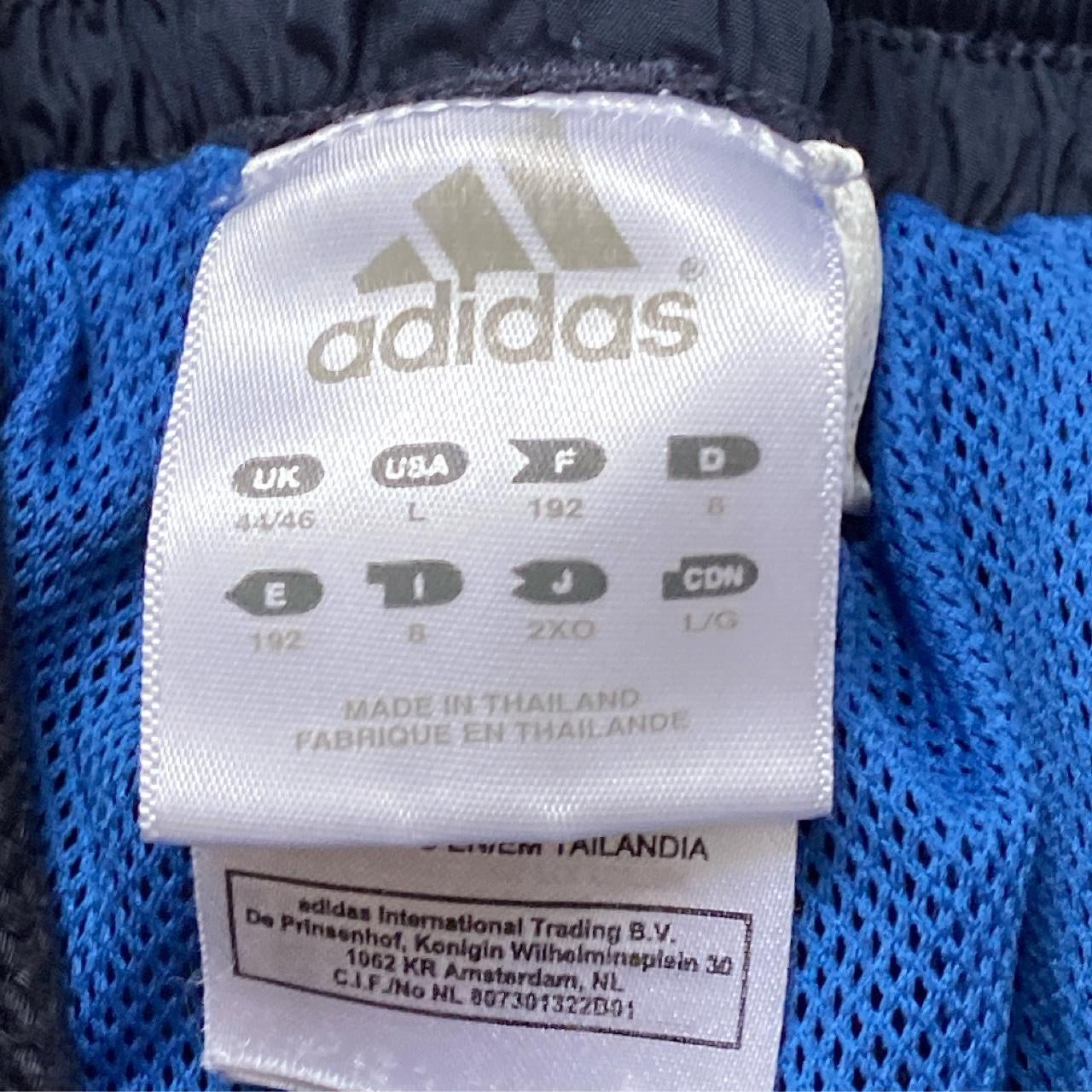Adidas Navy Shell Bottoms (Large)