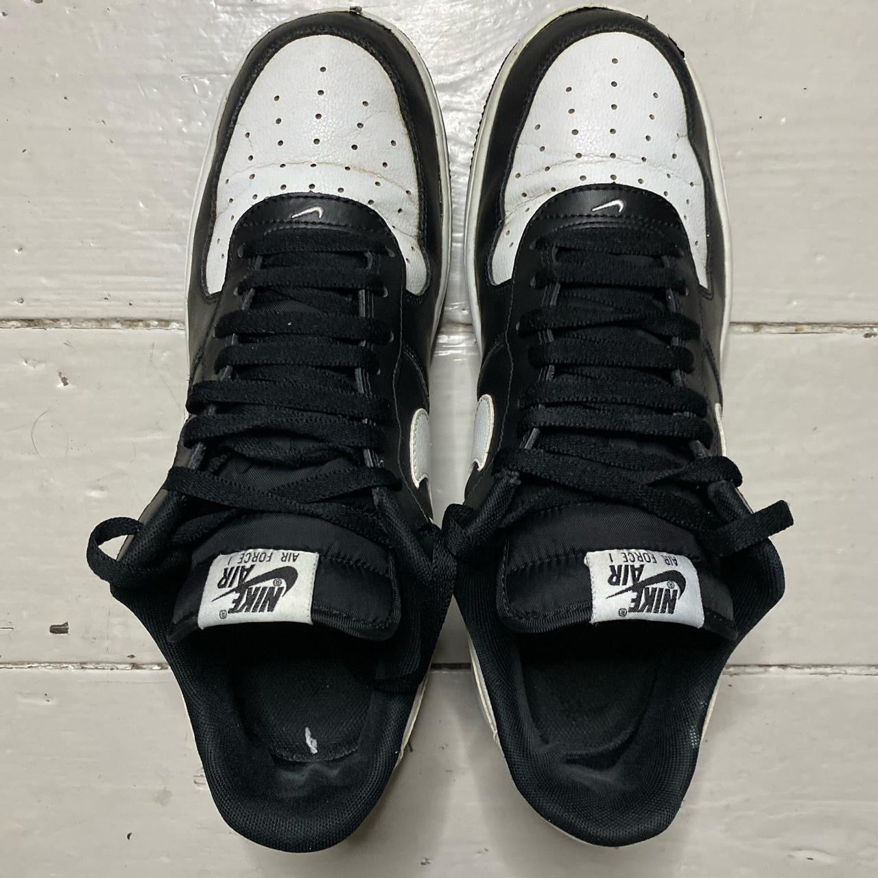 Nike Air Force 1 Black and White (UK 11)