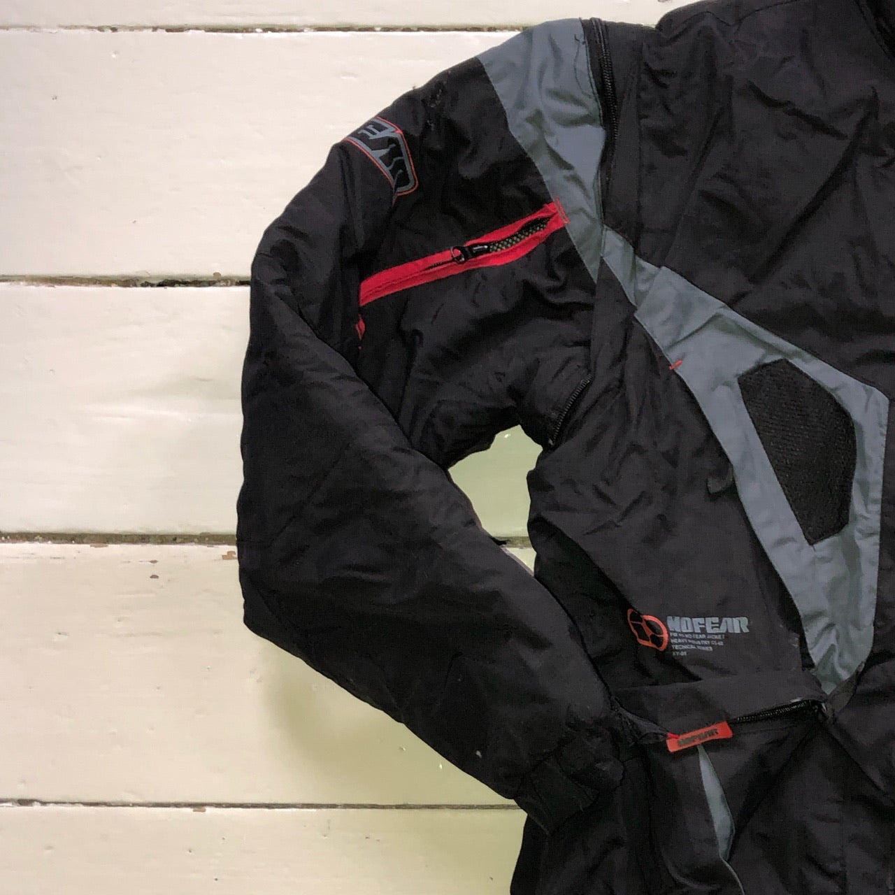 No Fear Quilter Biker Jacket (Medium)