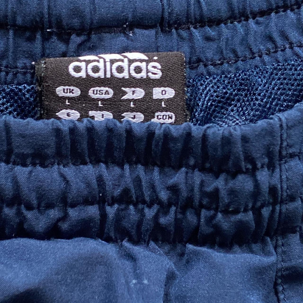 Adidas Navy Shell Shorts (Large)