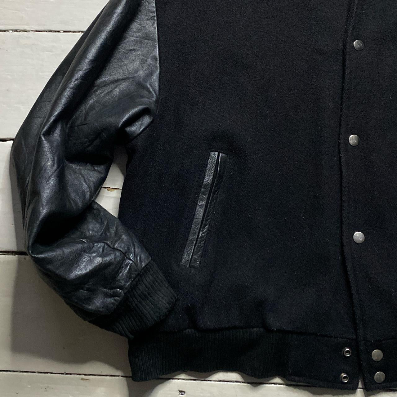 HP Computers Vintage Leather Jacket (Large)